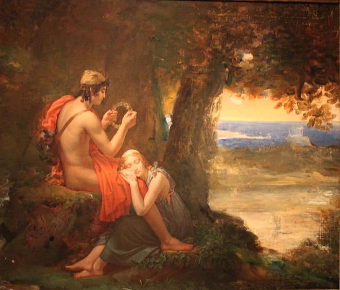 Francois Gerard Daphnis and Chloe